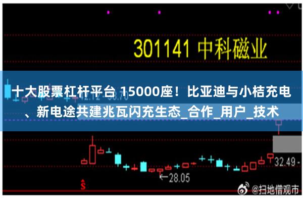 十大股票杠杆平台 15000座！比亚迪与小桔充电、新电途共建兆瓦闪充生态_合作_用户_技术