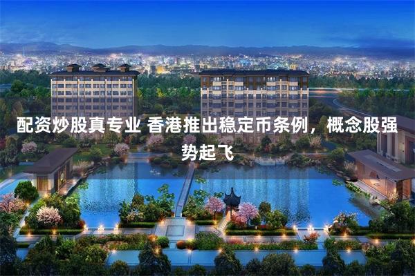配资炒股真专业 香港推出稳定币条例，概念股强势起飞