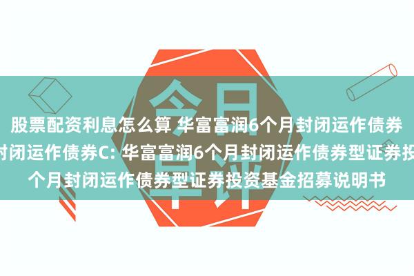股票配资利息怎么算 华富富润6个月封闭运作债券A,华富富润6个月封闭运作债券C: 华富富润6个月封闭运作债券型证券投资基金招募说明书