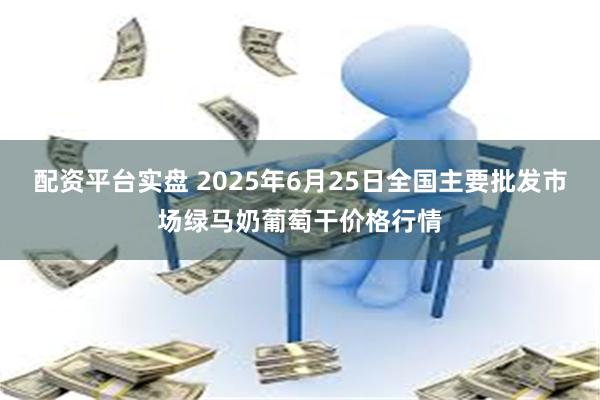 配资平台实盘 2025年6月25日全国主要批发市场绿马奶葡萄干价格行情