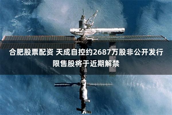 合肥股票配资 天成自控约2687万股非公开发行限售股将于近期解禁
