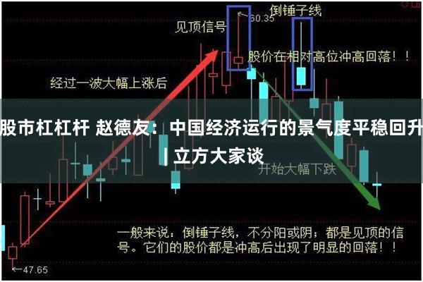 股市杠杠杆 赵德友：中国经济运行的景气度平稳回升 | 立方大家谈
